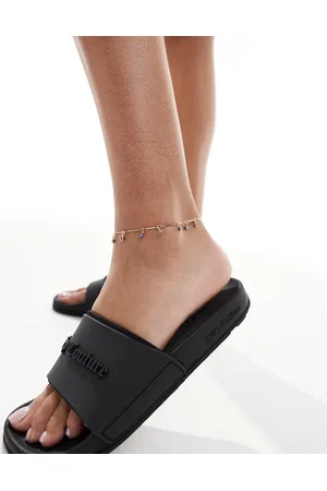 ASOS Anklet with eye and fine chain design in tone