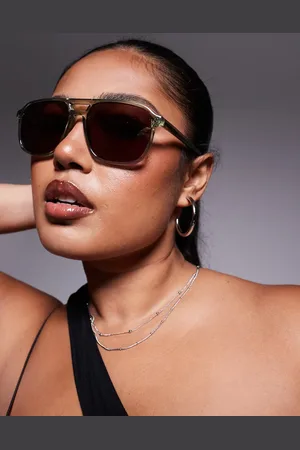 Quay Australia Quay on the fly retro aviator sunglasses in