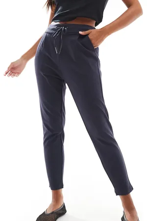 VERO MODA Tie waist jersey trouser in