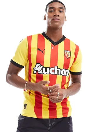 PUMA RCL football jersey in and red