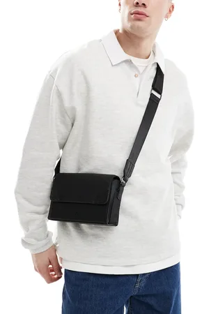 Bershka Detailed crossbody bag in