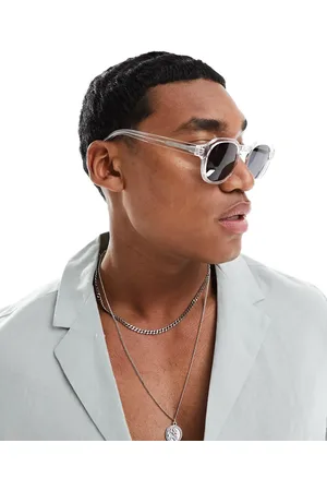 A. Kjærbede Zan square sunglasses in clear