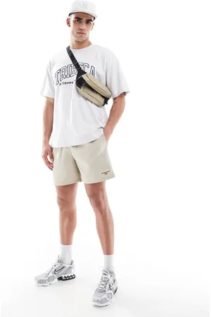 Ralph Lauren Sport capsule Travler small logo swim shorts in stone