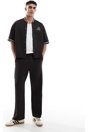 Bershka Pull on trouser co-ord in