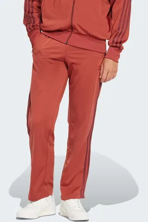 adidas Firebird track pants in rust