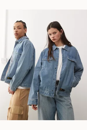Vans Mcavoy denim station jacket in washed
