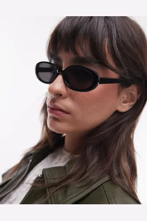 & OTHER STORIES Slim oval-frame sunglasses in