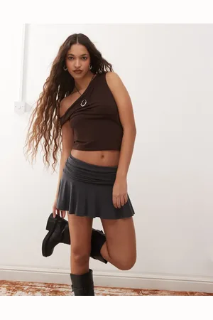 Weekday Mini flippy skirt in