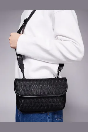 ASOS Monogram cross body bag in