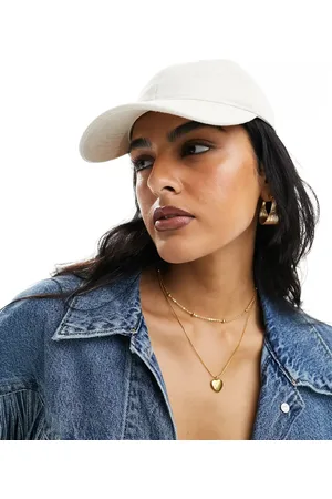 Accessorize Cotton baseball cap in cream