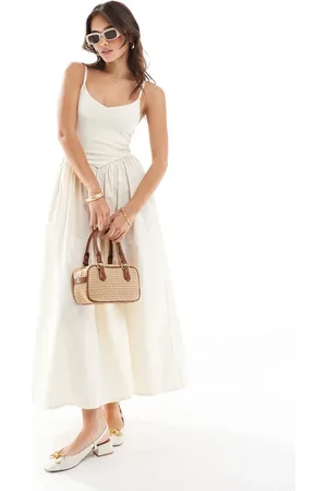 Cotton On Romee maxi dress in buttermilk