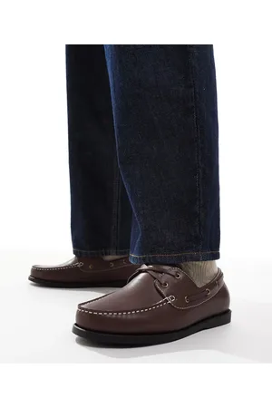 SEQWL AFT classic boat shoes in PU