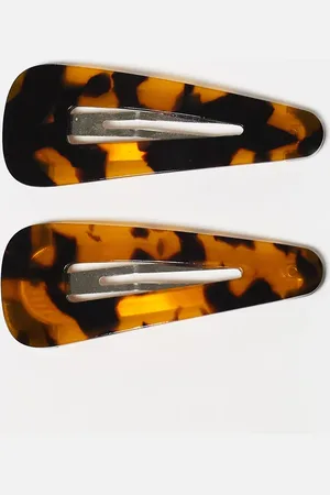 Sui Ava 2 Pack hair clips in tort