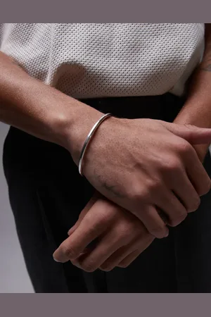 ARKET Sterling minimal cylinder bracelet