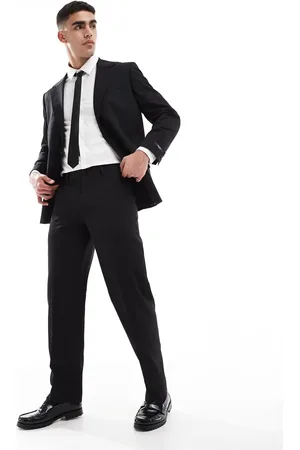 JACK & JONES Premium franco relaxed fit suit trouser in