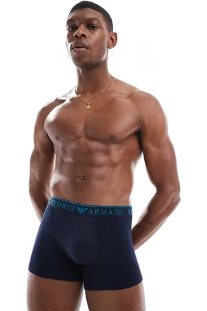 Emporio Armani Bodywear 2 pack endurance logo trunks in