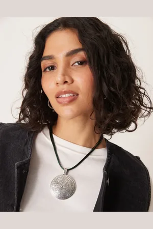 ASOS Necklace with multi rope detail in tone