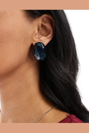 ASOS Earrings in abstract oval resin design in