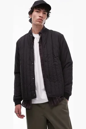 Rains Banja quilted liner bomber jacket in