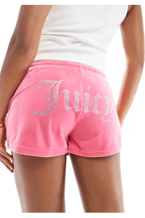 Juicy Couture Velour track shorts in