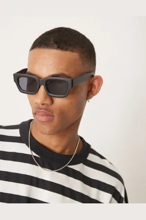 ASOS Chunky square sunglasses with frame and smoke lens