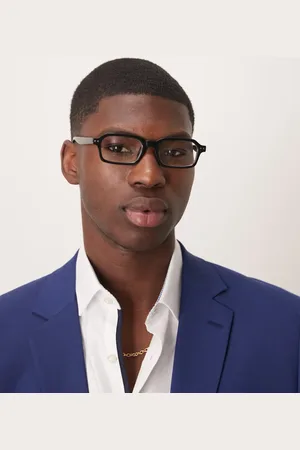 ASOS Rectangle frame glasses in with clear lens