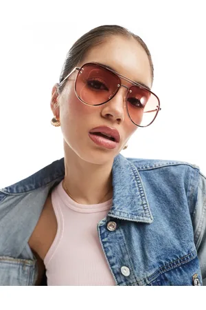 Aire Quartz metal aviator sunglasses in