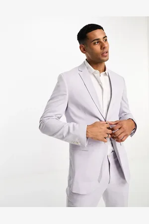 JACK & JONES Premium slim fit suit jacket in lilac