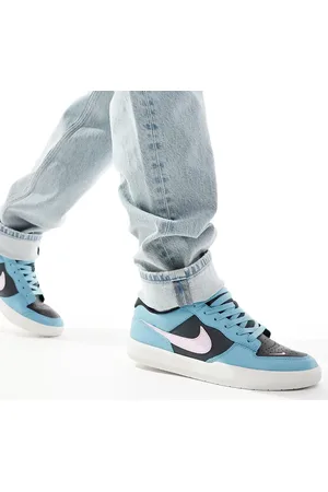 Nike SB Force premium trainers in teal and grey