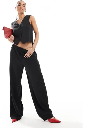ONLY Loose fit tailored trousers co-ord in