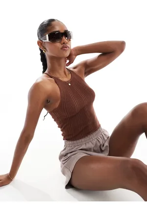 Brave Soul Knitted cropped vest in