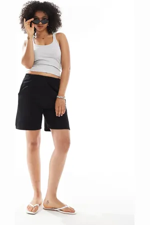 Bershka Longline sweatshorts in