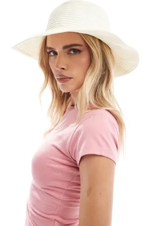 Accessorize Ribbed packable floppy hat in