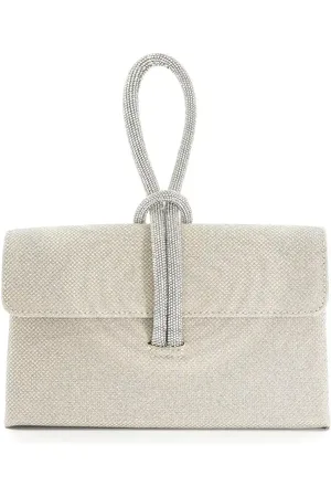 Dune Brynie clutch bag in gold