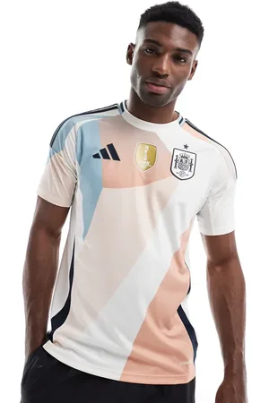 adidas Adidas Football Spain away shirt in and pink