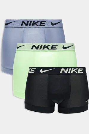 Nike Elite Breathe 3 pack trunks in neon volt/grey/black