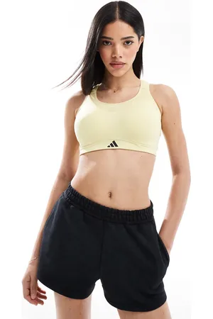 adidas Adidas Training Tlrd impact training high support bra in powder