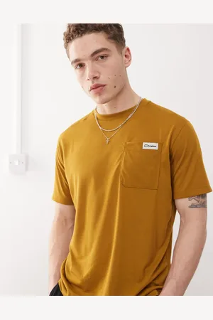 Berghaus T-shirt relaxed short sleeve tech t-shirt in clay soil