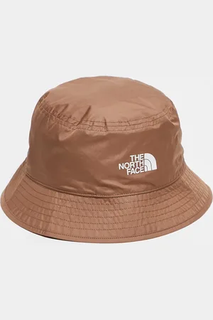 The North Face Sun Stash Reversible bucket hat in and brown
