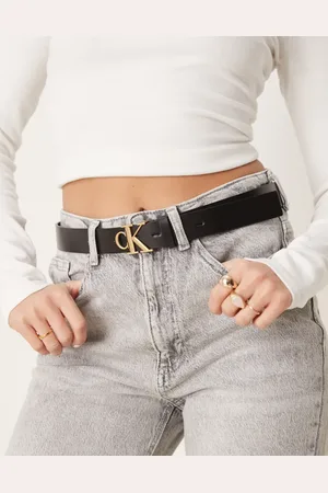 Calvin Klein Logo buckle belt in