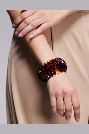 ASOS Stretch bracelet in tort