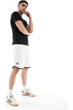 adidas Adidas Training heritage tennis shorts in chalk