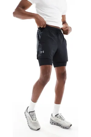 Under Armour Launch 5 inch 2-in-1 shorts in