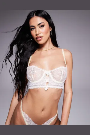 Wild Lovers Haydee bustier in white
