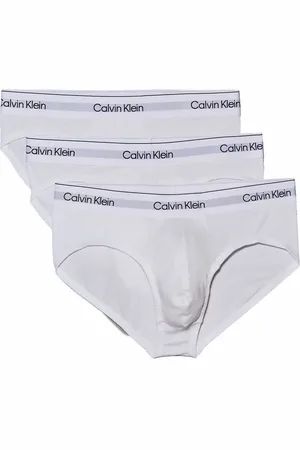 Calvin Klein Icon Cotton Stretch 3 pack hip briefs in triple