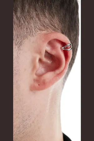 ASOS Ear cuff with cut out detail in tone
