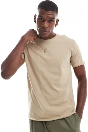 Brave Soul Short sleeve t-shirt in stone