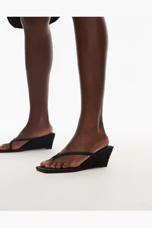 Topshop Hannah wedge heel in