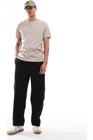 Bershka Side panel track trousers in