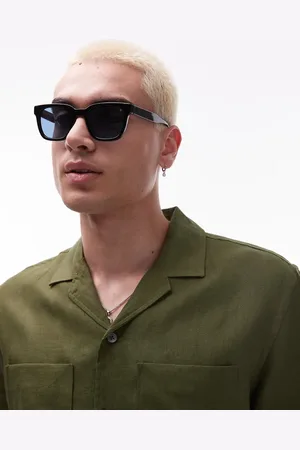 MANGO Square sunglasses tort